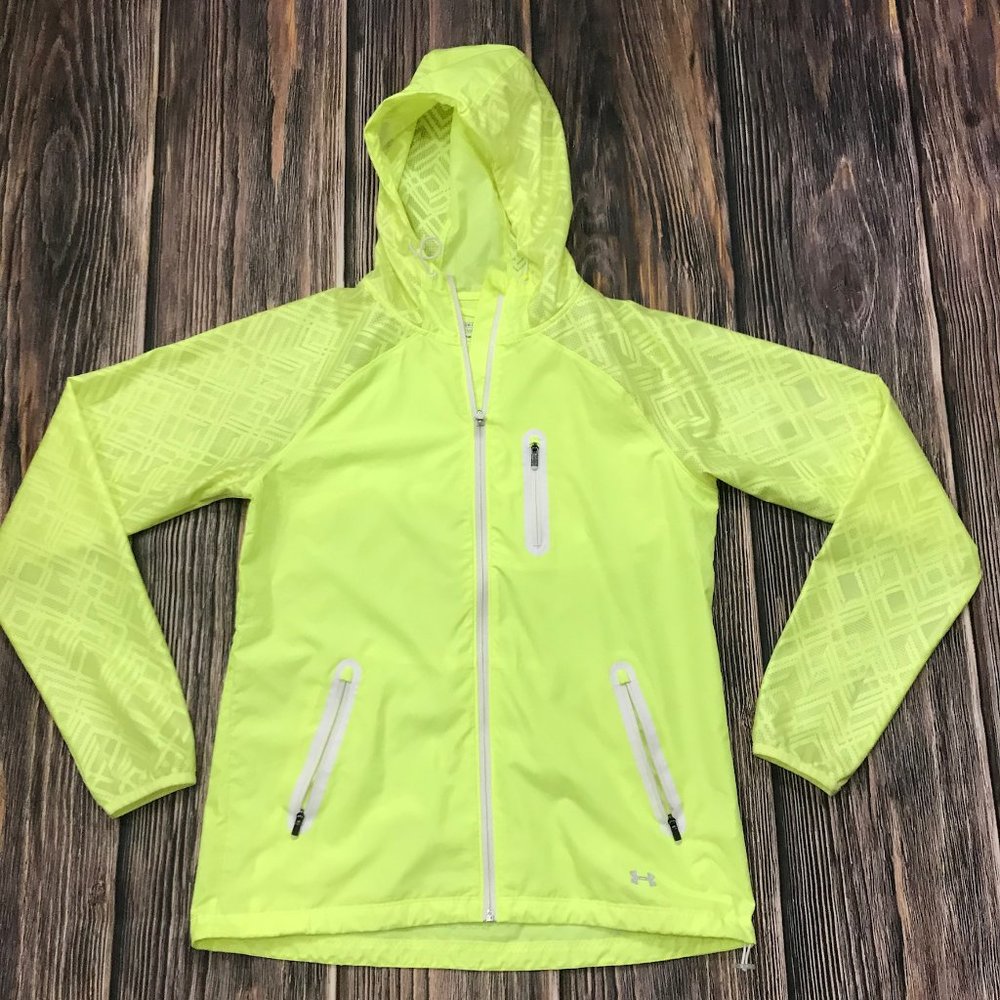 Under Armour Semi Fitted HeatGear Neon Jacket - S - Picture 2 of 7